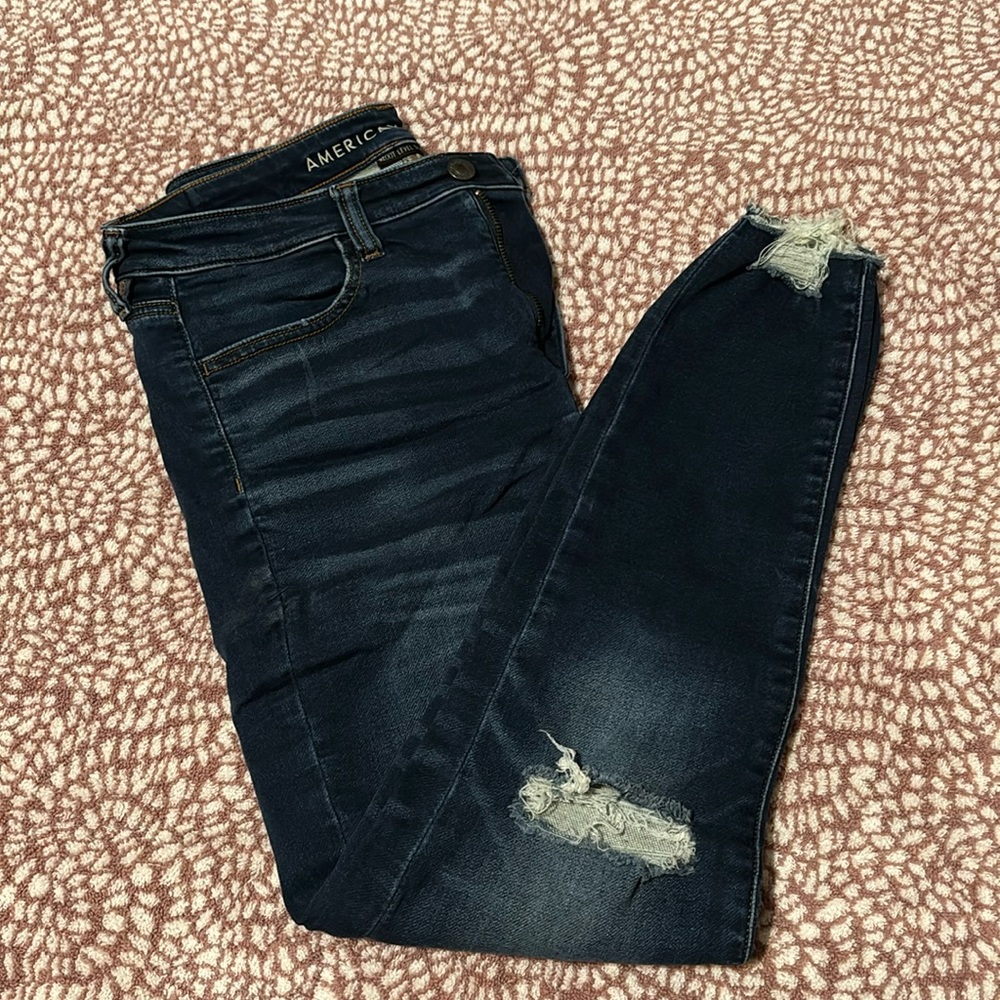 American Eagle super high rise Jegging